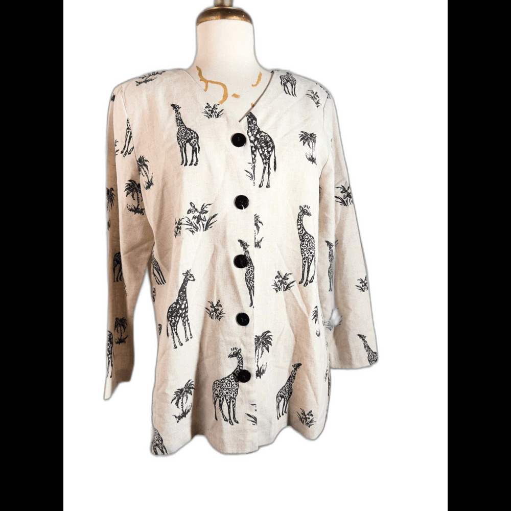 Draper's & Damons Blouse Size L Vintage 90's Coquette Indie Sleaze Top